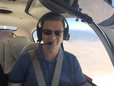 Photo of the programmer / lawyer / pilot himself